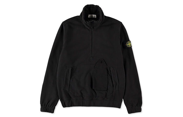 

STONE ISLAND Толстовка унисекс, цвет Black