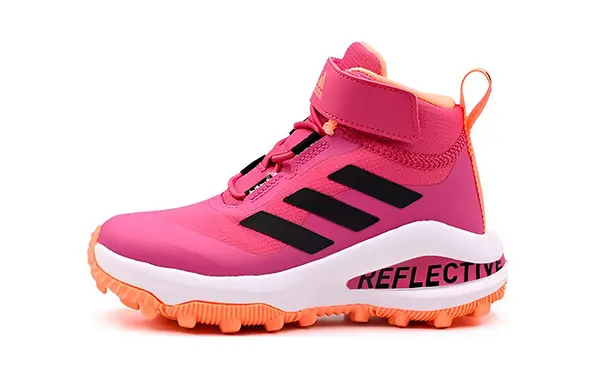 Кроссовки fortarun all terrain cloudfoam k Adidas, розовый — фото 2