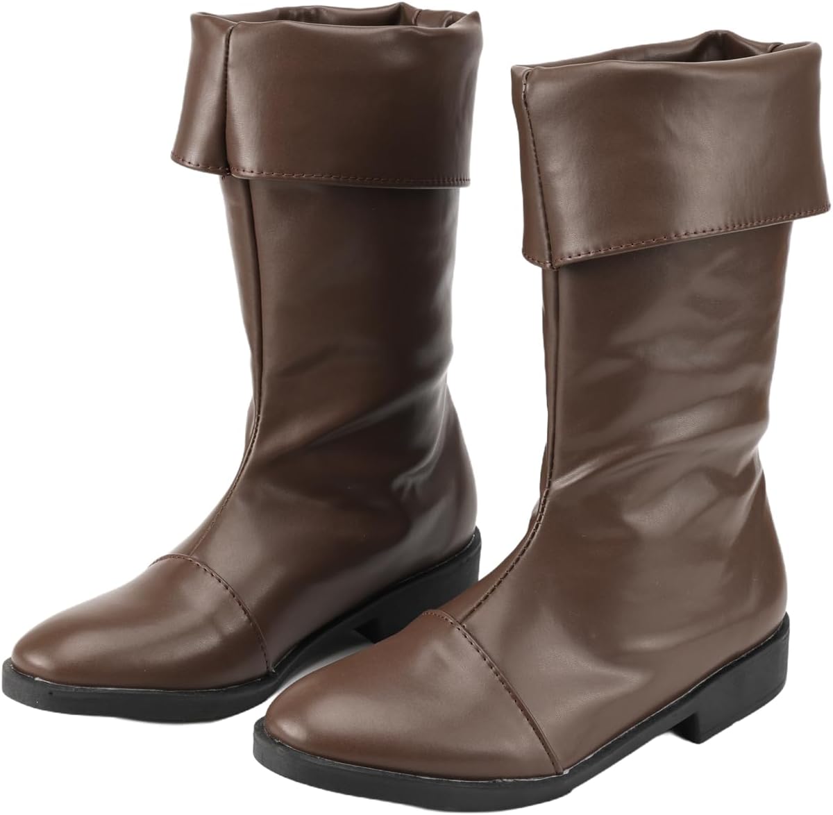 

Мужские пиратские сапоги эпохи Возрождения, средневековые сапоги в стиле вестерн, рыцарские туфли, плоские туфли для джаза, готические сапоги для косплея Ciyasheh, коричневый