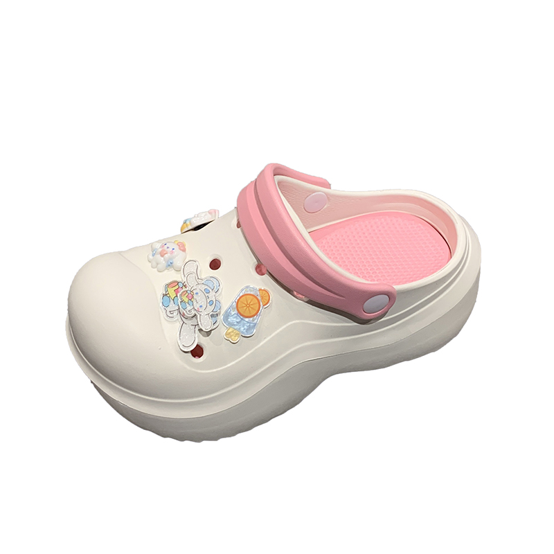 

Противоскользящие детские сандалии для детей Wooden Rabbit, черный