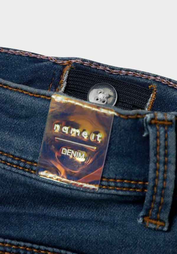 Джинсы fpolly skinny th noos skinny fit Name It, Dark Blue Denim — фото 3