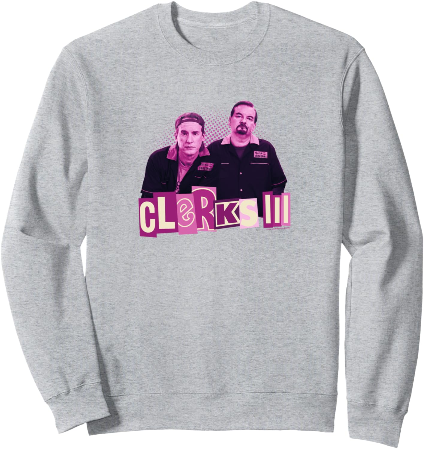 

Толстовка с постером Клерки III: Данте и Рэндал розового цвета, серая Clerks, Розовый, Толстовка с постером Клерки III: Данте и Рэндал розового цвета, серая Clerks