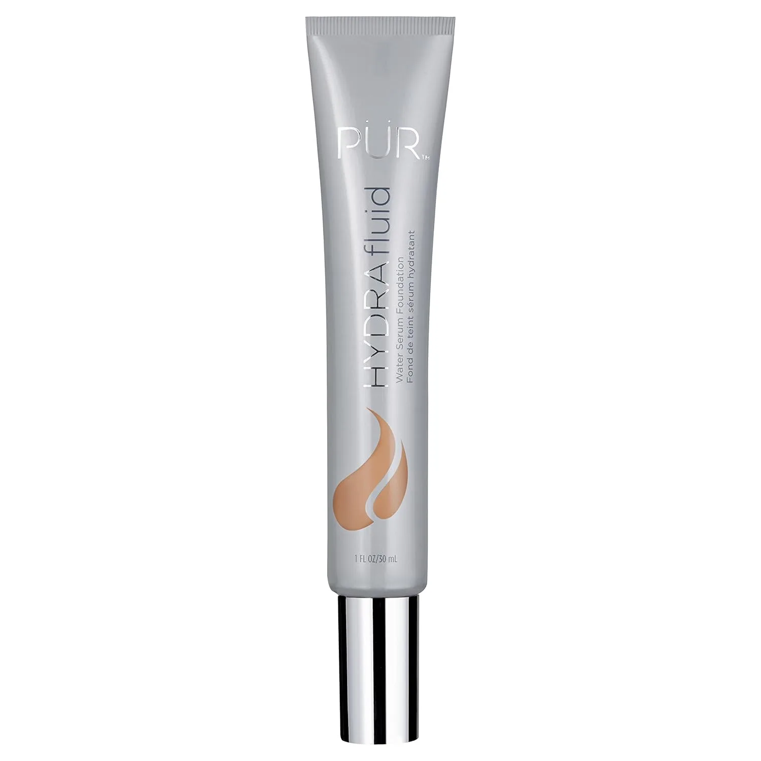 Тональная сыворотка-основа PÜR MINERALS Hydrafluid Water Serum Foundation, темный цвет, 30 мл., Dark