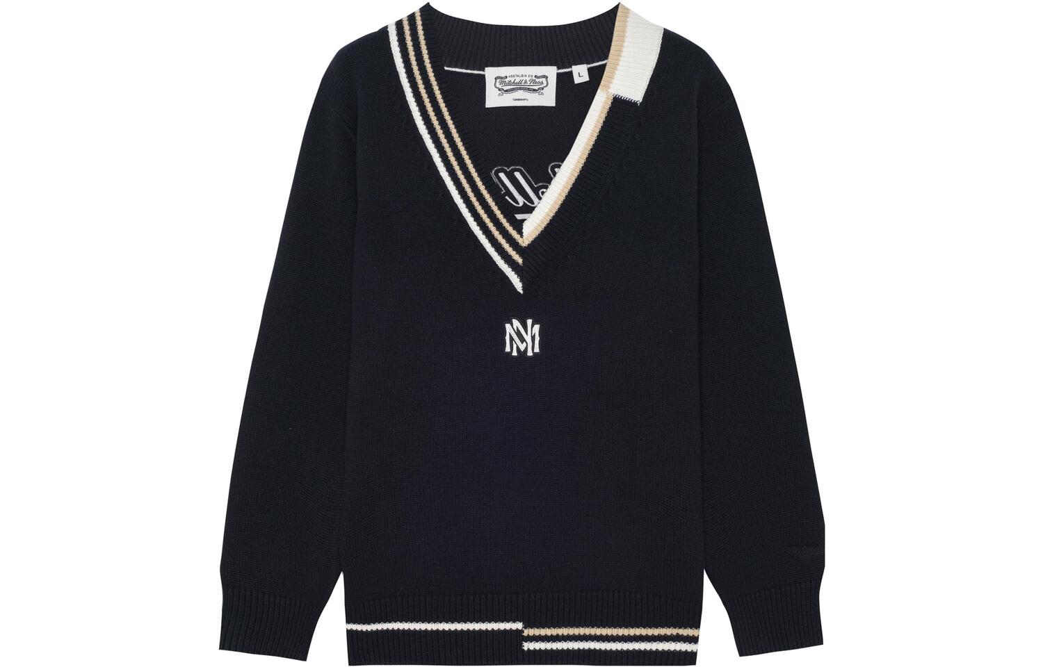 

Свитер унисекс черный Mitchell Ness