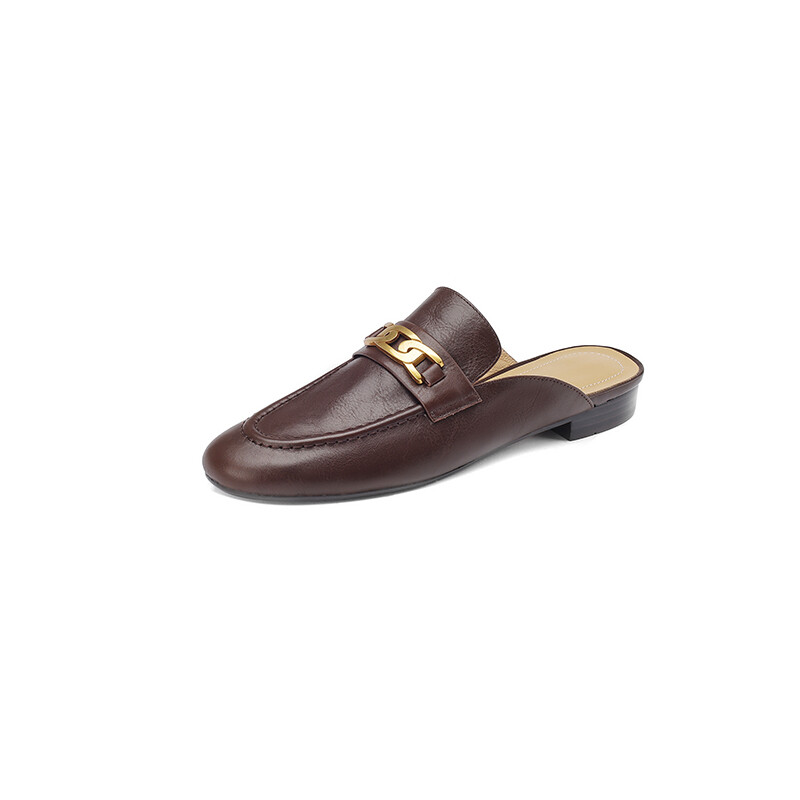 

Мюли женские с закрытым носком женские Vandeelen, цвет Light Brown