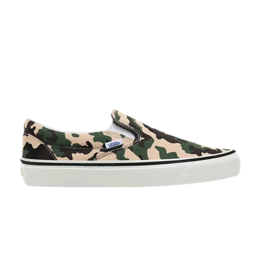 Классические слипоны 98 DX Vans, зеленый
