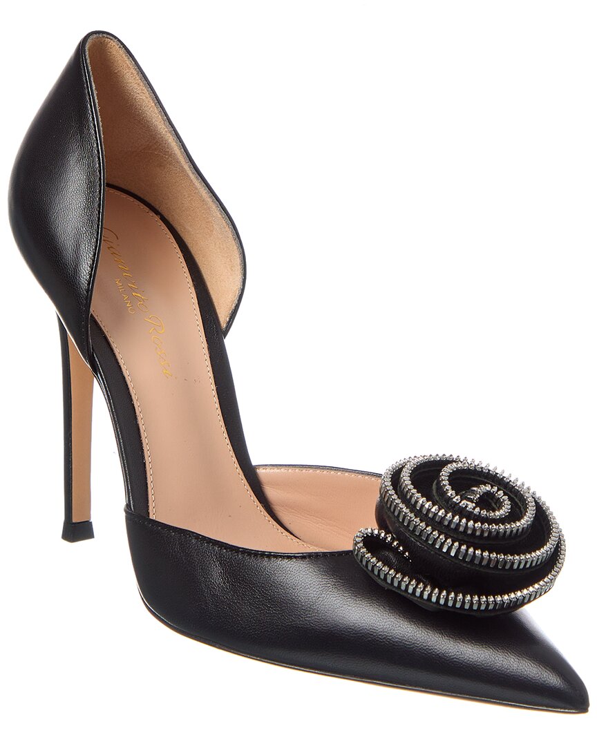 Gianvito Rossi Karina Кожаные туфли-лодочки, черный