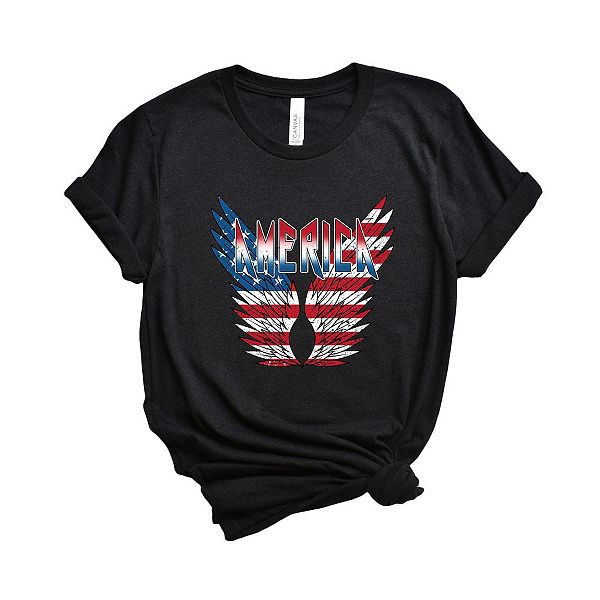 

Футболка с принтом America wings Simply Sage Market, Black, Черный, Футболка с принтом America wings Simply Sage Market, Black