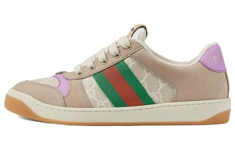 Кроссовки GUCCI Screener Skateboard Shoes Women's Low-Top Multicolor