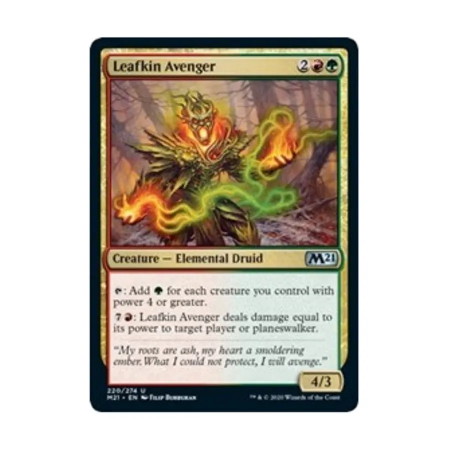 

CCG Листовой Мститель (U), MTG - Core Set 2021