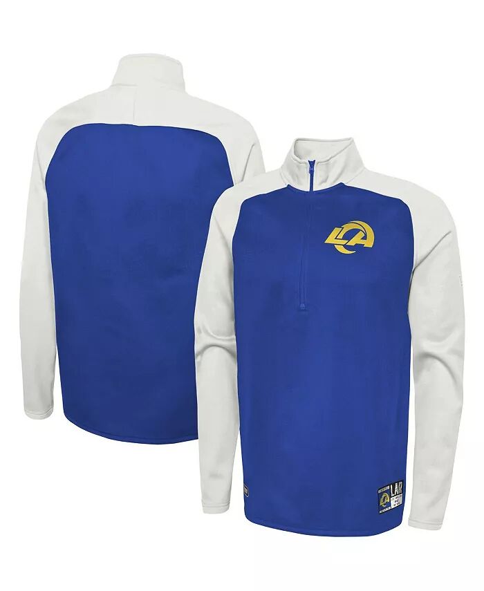 

Мужская куртка Royal Los Angeles Rams Combine Authentic O-Line Raglan Half Zip New Era