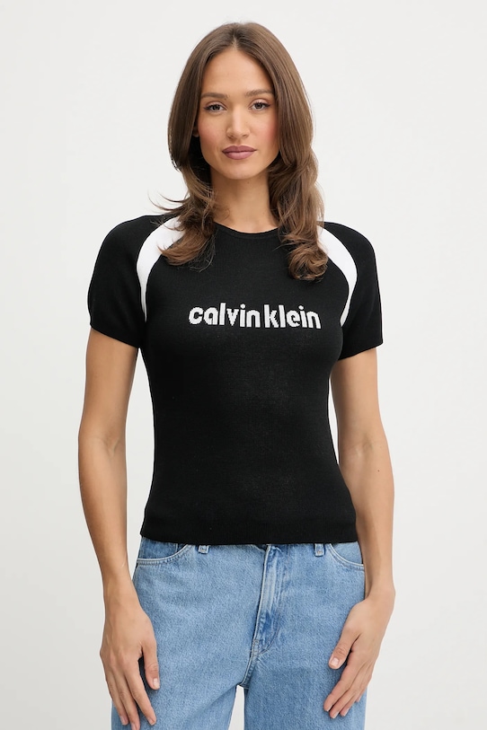 

Свитер Calvin Klein Jeans, черный