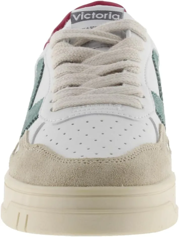 Кроссовки Victoria Low-Top Unisex Seul Leather Effect & Colored & Split Leather Parts in Contrast 1257101 для взрослых — фото 2