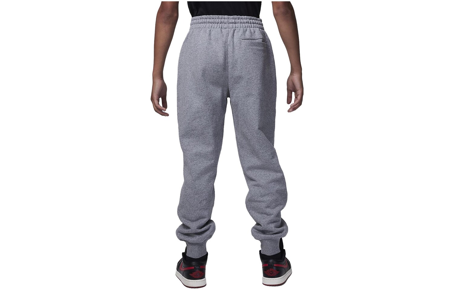 Детские трикотажные спортивные штаны Jordan, цвет Carbon Gray — фото 2
