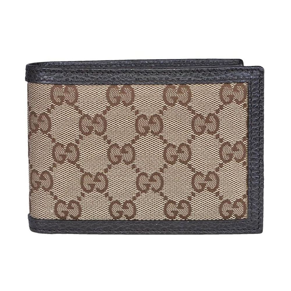 

Элегантный кошелек из ткани с монограммой Gucci, коричневый