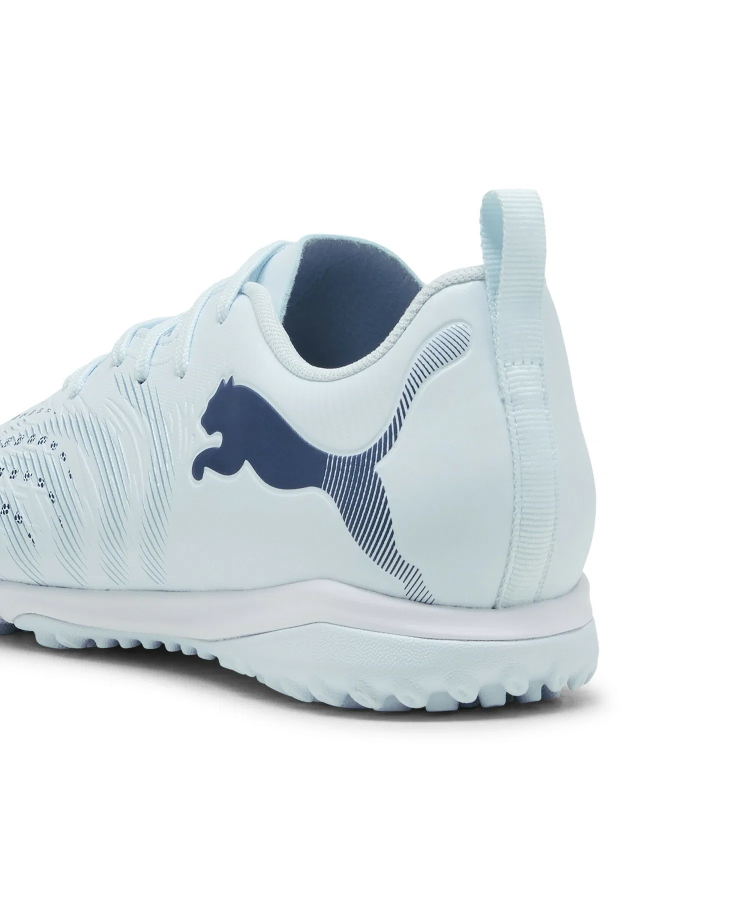 Детские футбольные кроссовки PUMA FUTURE 9 PLAY TT + Mid синие — фото 3