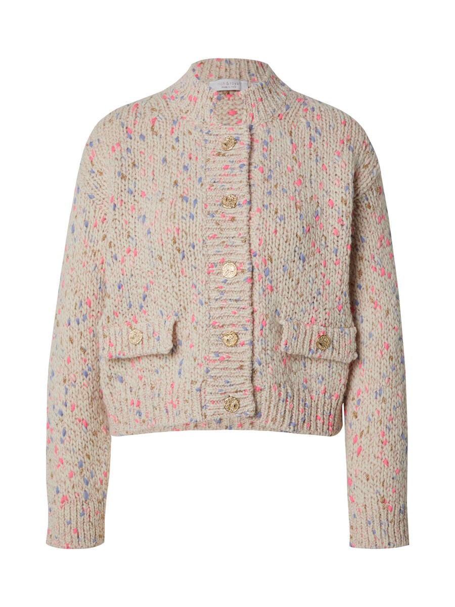 

Вязаный кардиган Rich & Royal Knit Cardigan, бежевый