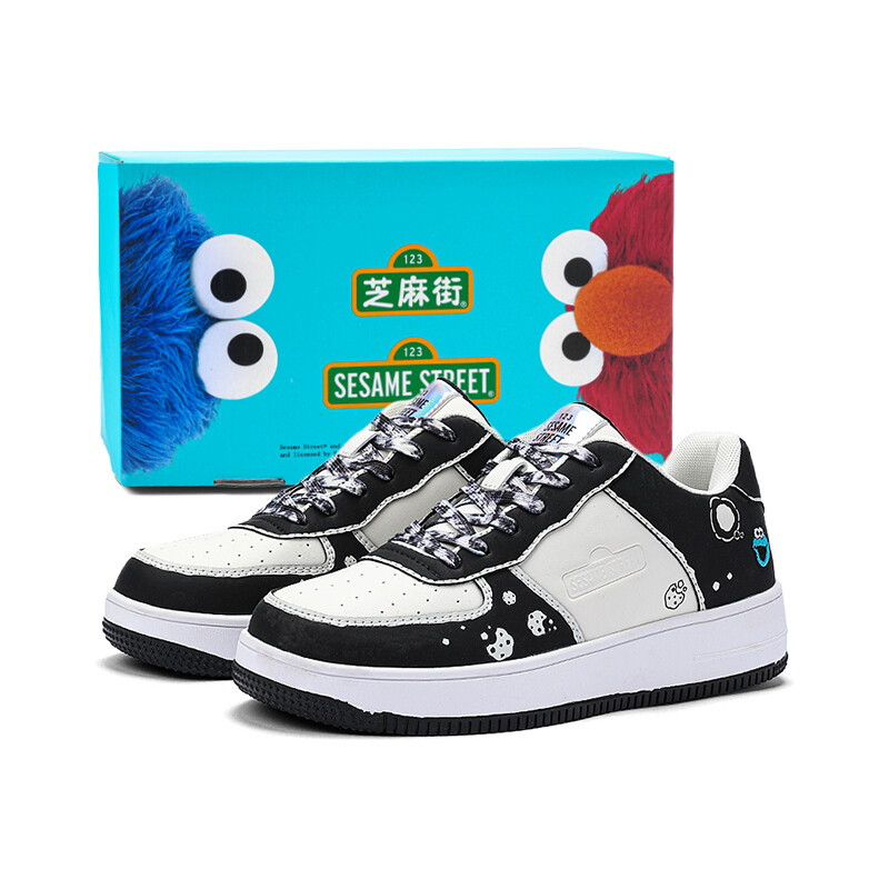 

Кроссовки SESAME STREET Skateboarding Shoes Unisex Low-top, белый