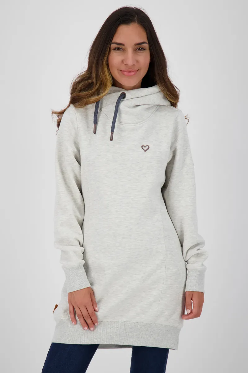 

Толстовка Alife & Kickin "Hooded Longsweat Женская толстовка с капюшоном, пуловер", цвет Cloudy