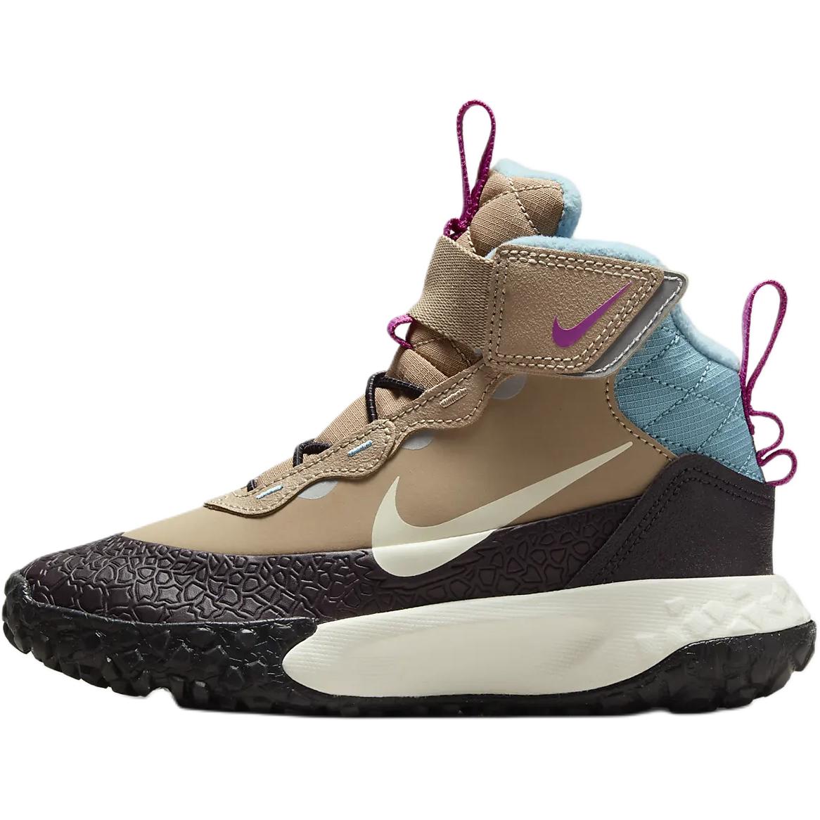 

Антискользящие износостойкие детские ботинки Nike коричневый черный синий для детей 3-7 лет