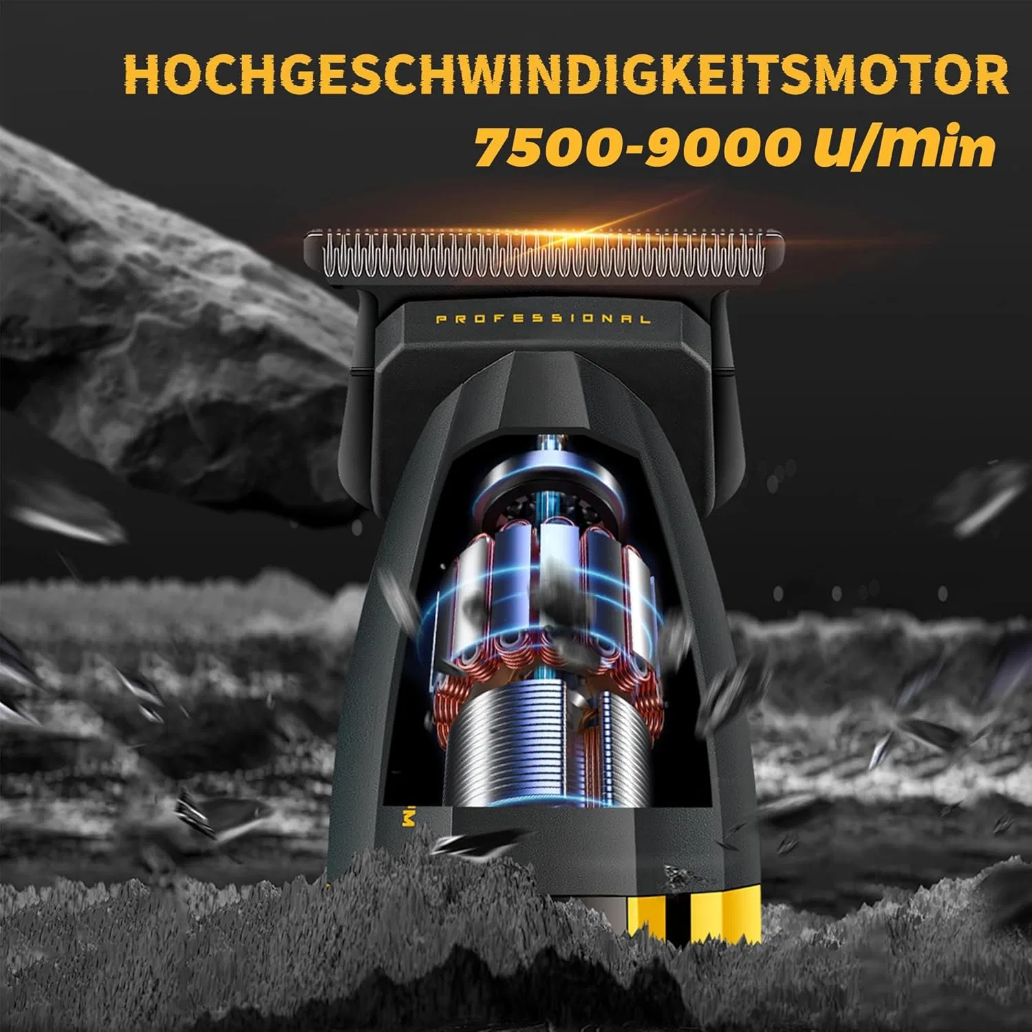 Профессиональный мужской триммер VGR 285T с турбо-режимом Vgr — фото 3