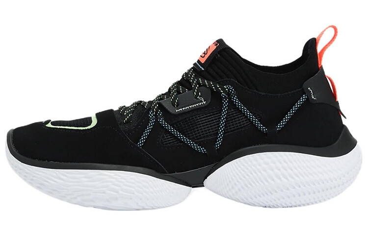 

Баскетбольные кроссовки унисекс с низким верхом черного цвета Under Armour