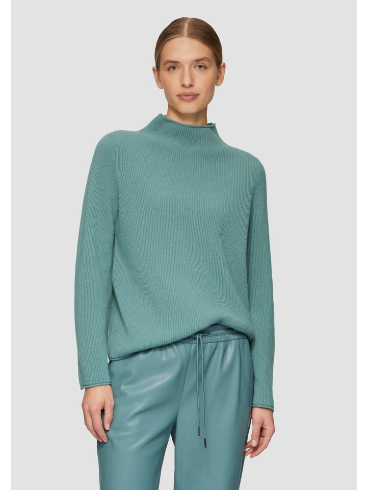 

Пуловер s.Oliver BLACK LABEL Strickpullover langarm, цвет Petrol