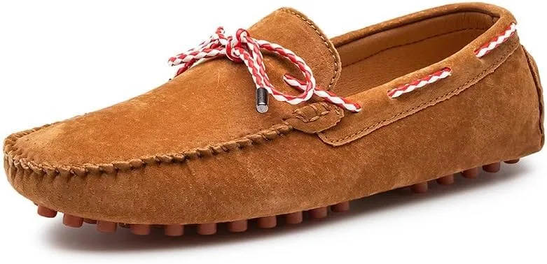 Мокасины замшевые мужские, Khaki SayfuR