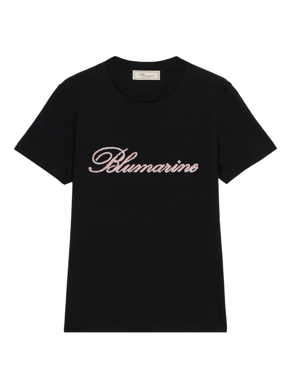 

Футболка с логотипом BLUMARINE, черный