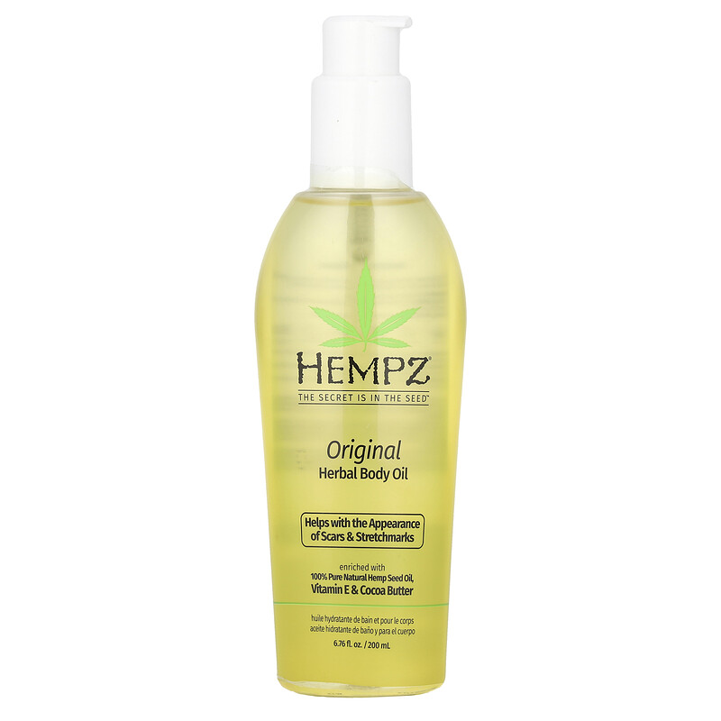

Hempz, Травяное масло для тела, оригинальное, 200 мл (6,76 жидк. унц.)