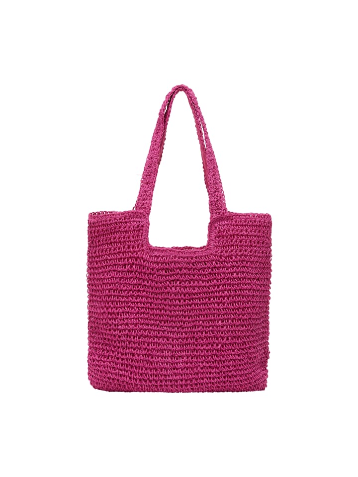 

Женская сумка-тоут розового цвета IZIA