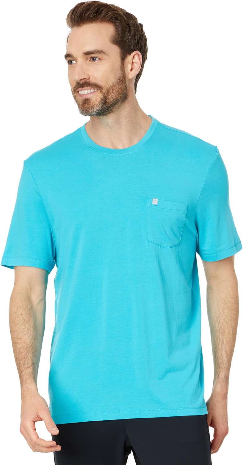 

Футболка tasc Performance Seaside Pocket Tee, цвет Capri