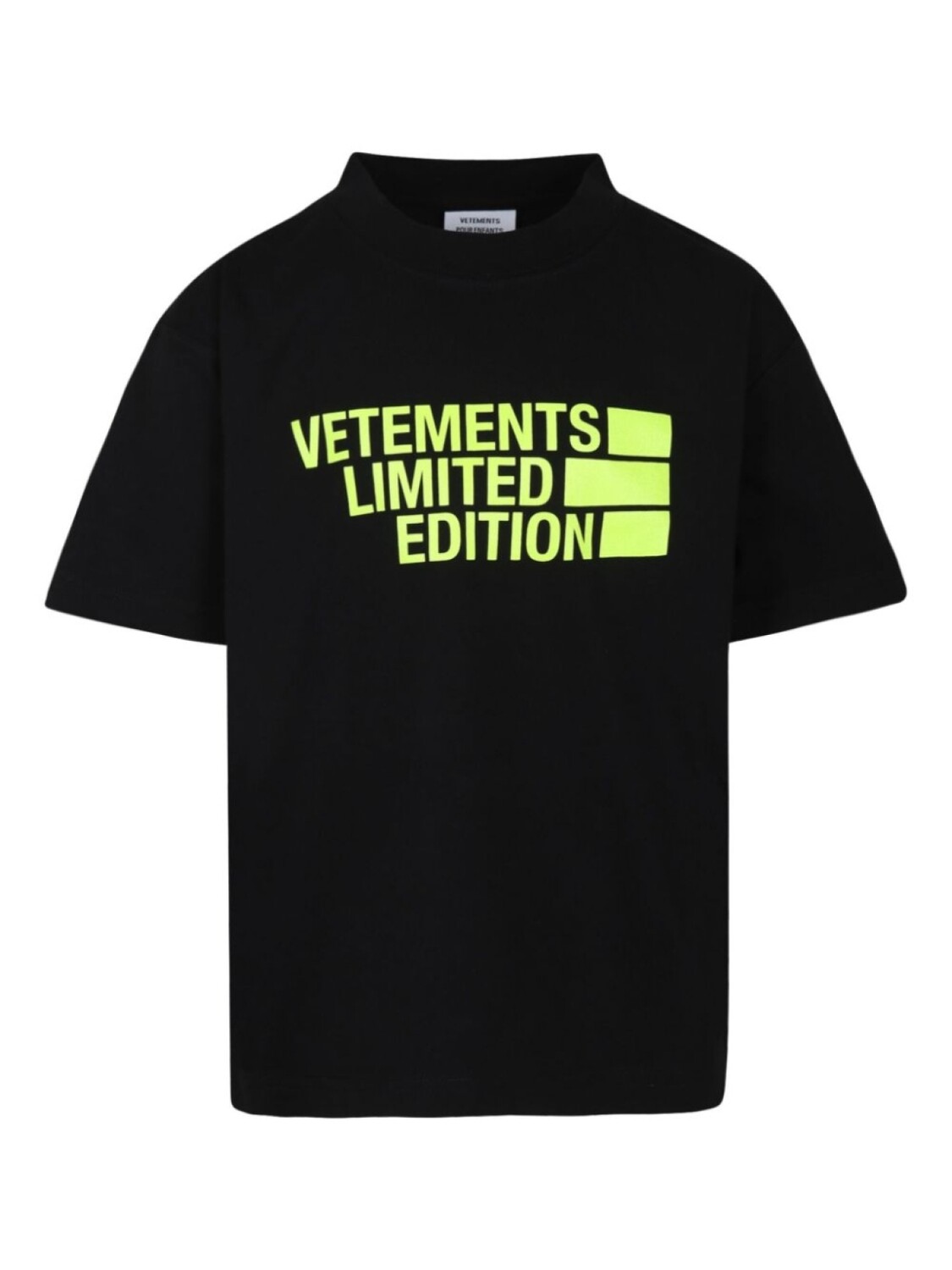 

VETEMENTS футболка с логотипом, черный