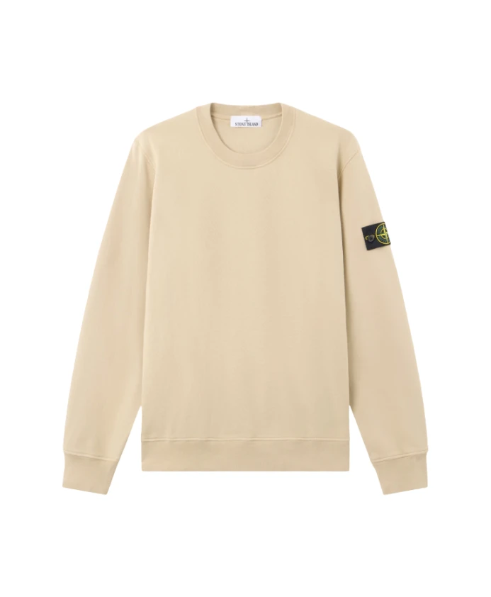 

Футболка с круглым вырезом и логотипом пустынного компаса Stone Island, бежевый