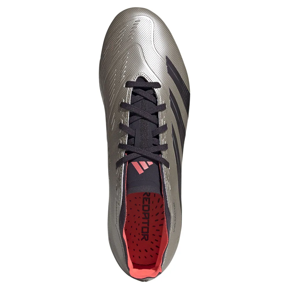 Футбольные бутсы adidas Predator League FG, серебряный — фото 4