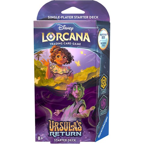

Карточная игра Disney Lorcana: Ursula’S Return – Starter Deck – Amber/Amethyst