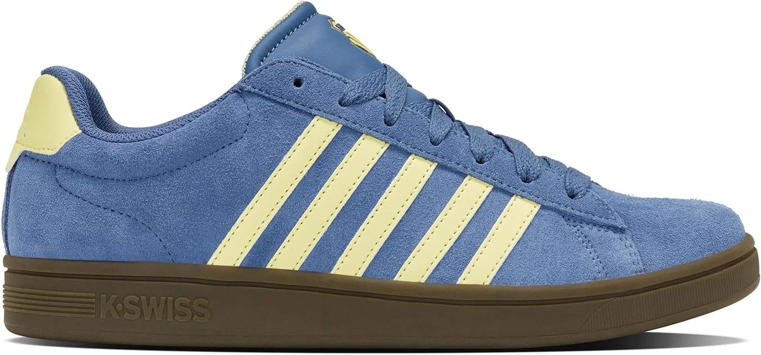 Мужские кроссовки K-Swiss Court Tiebrk II, Blue Horizon Wax Yellow Dark Gum