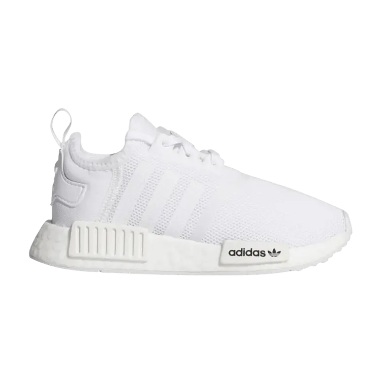 Кроссовки adidas NMD_R1 J 'Triple White', белый
