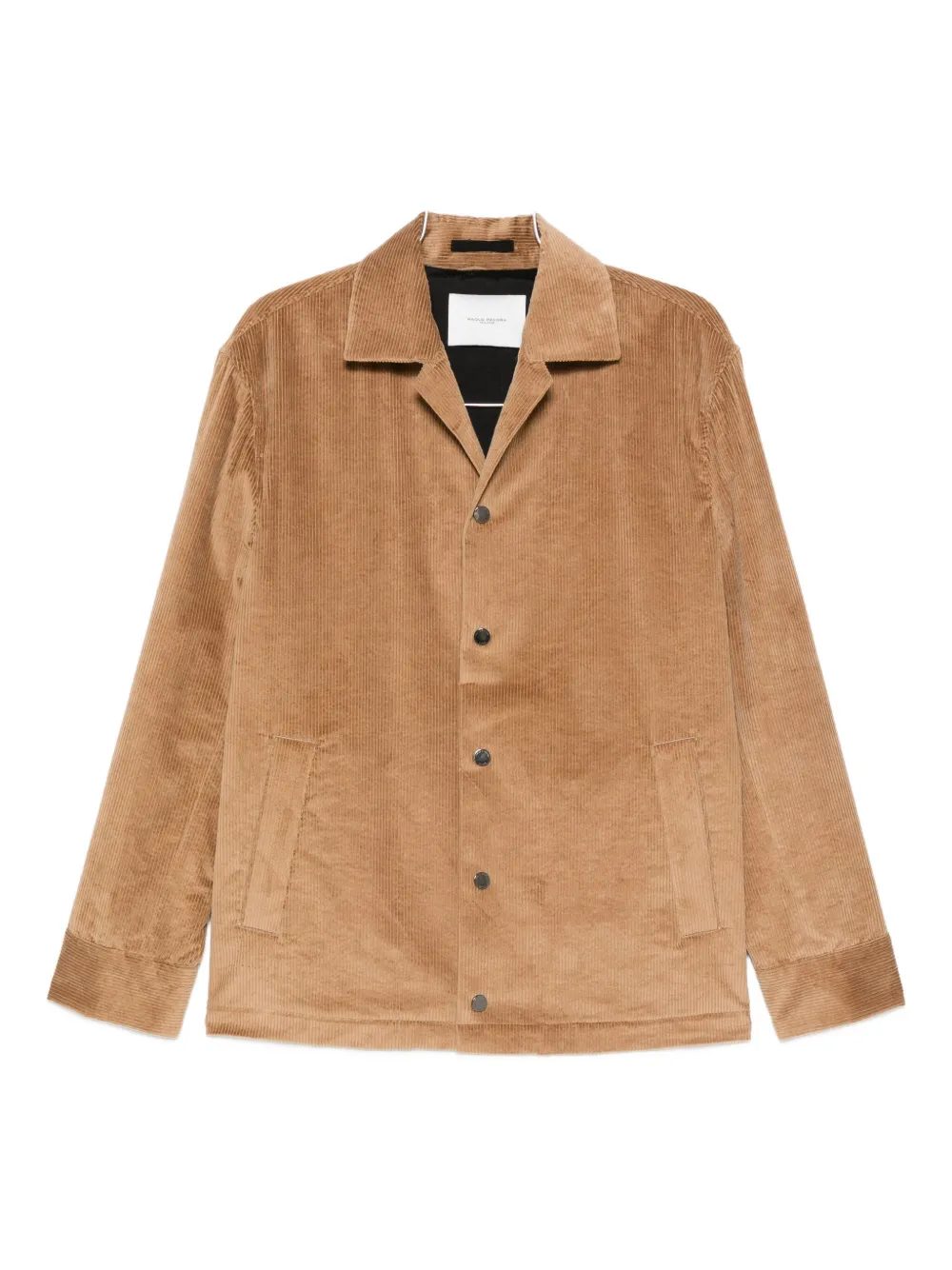 

Вельветовая рубашка-куртка Paolo Pecora, коричневый