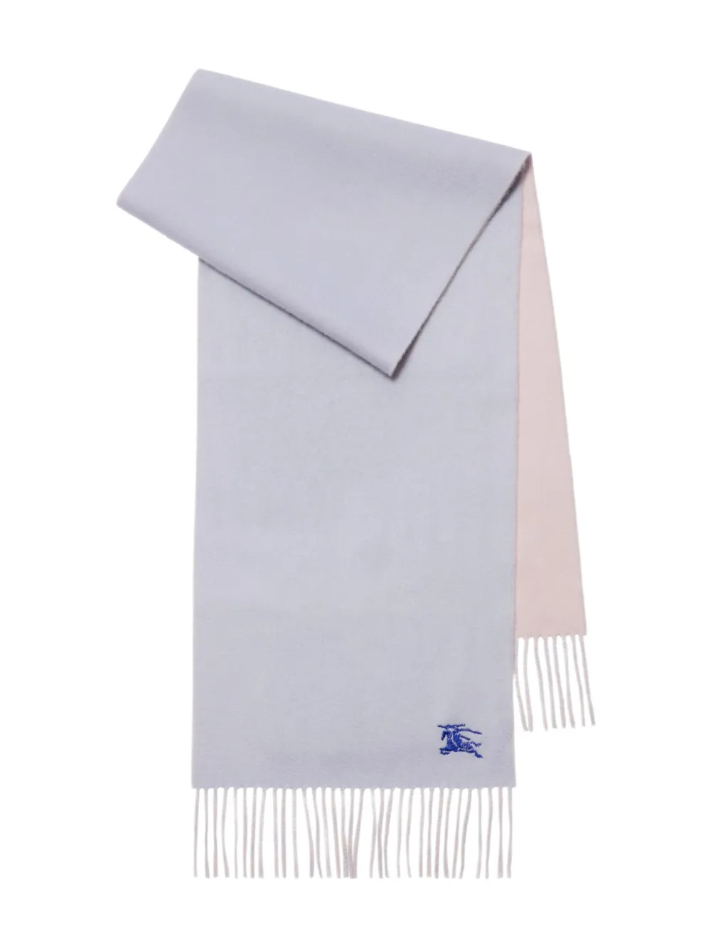 

Двусторонний кашемировый шарф BURBERRY, розовый