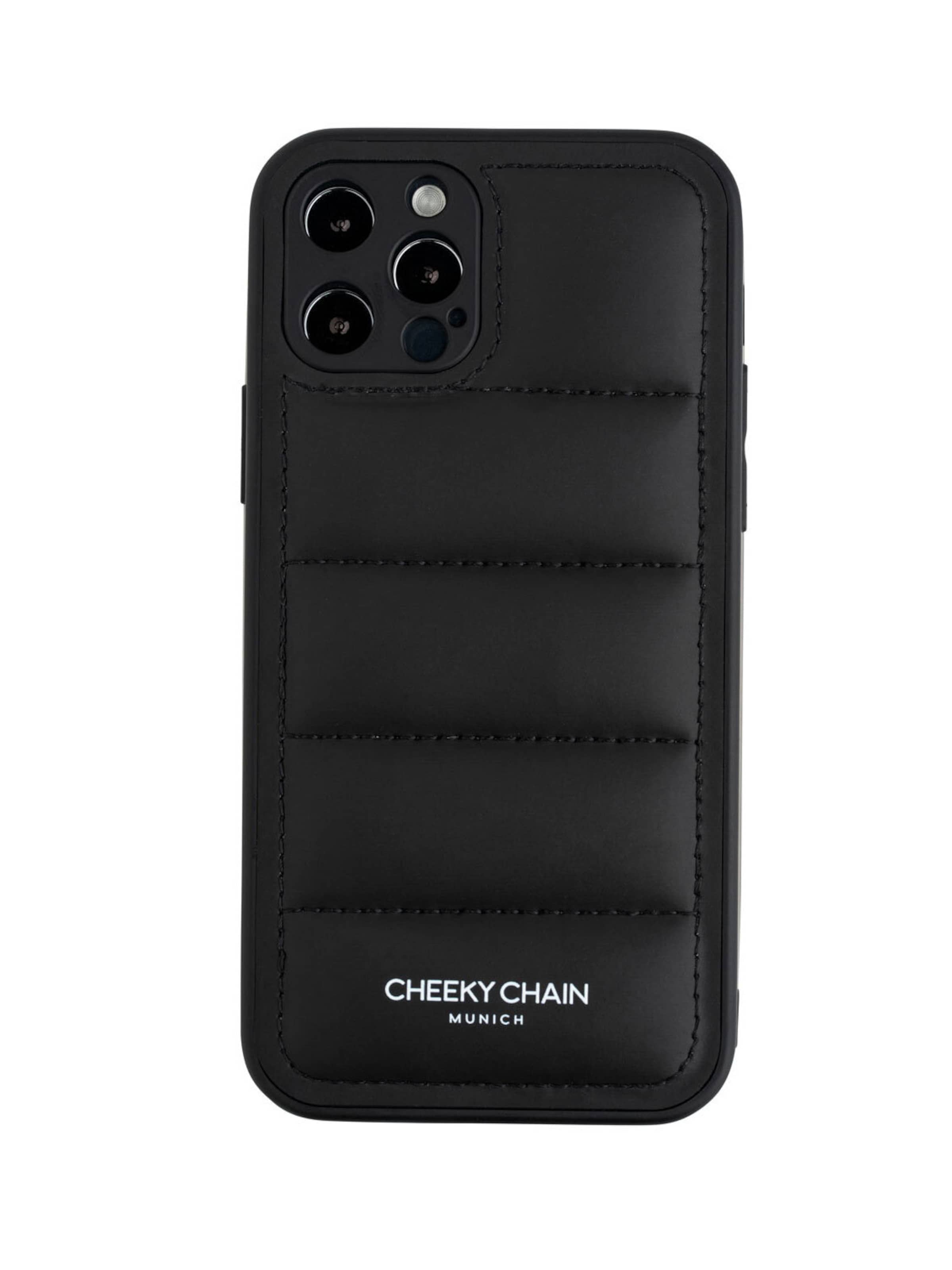 

Cheeky Chain Munich Чехол для смартфона 'iPhone 12 Pro Max' в черном цвете