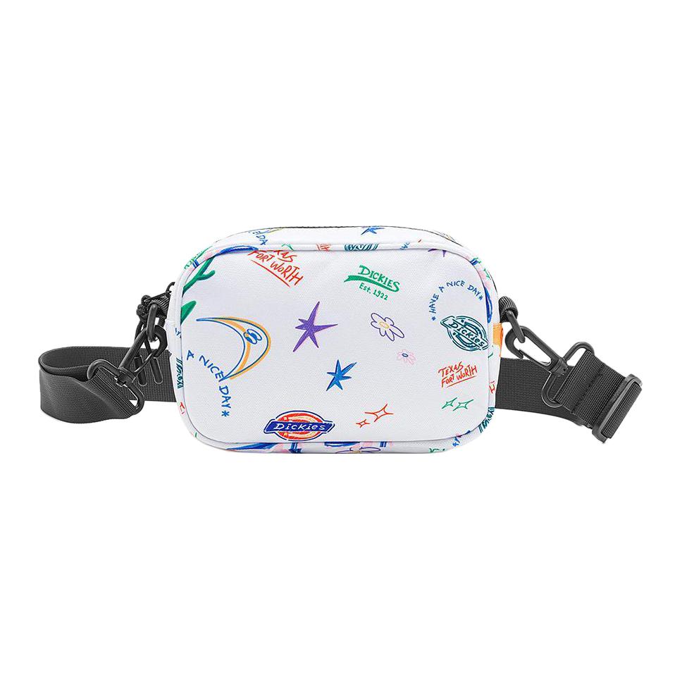 

Dickies Полиэстер маленькая квадратная сумка через плечо, кроссбоди обычный унисекс white, Белый, Dickies Полиэстер маленькая квадратная сумка через плечо, кроссбоди обычный унисекс white