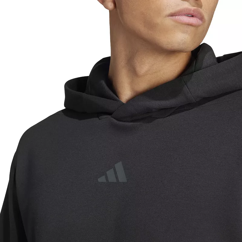 Мужская толстовка Adidas для тренировок, черный — фото 4