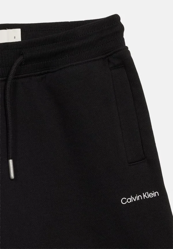 Шорты унисекс с логотипом Calvin Klein Jeans, Black — фото 4