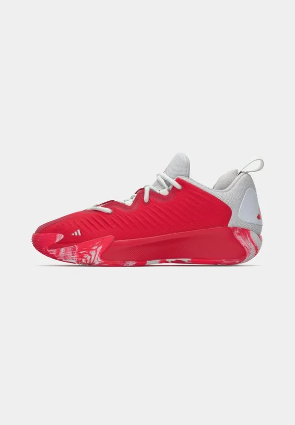 Баскетбольные кроссовки "инициация" Adidas Performance, Pure Ruby/Footwear White/Lucid Red — фото 2
