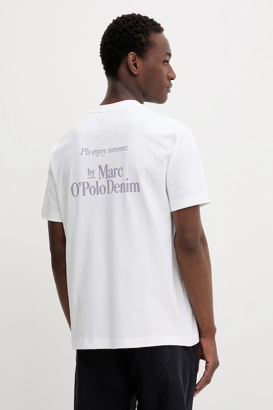 

Хлопковая футболка Marc O'Polo, бежевый
