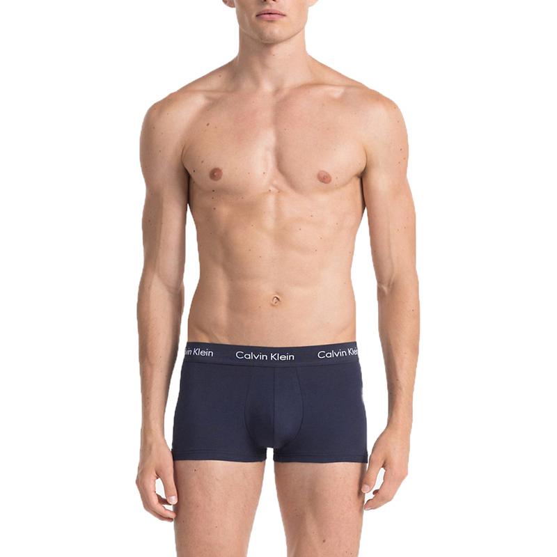 Calvin Klein 3p низкие трусы Underpants Европейская версия Женские 3 шт Мультиколор — фото 2