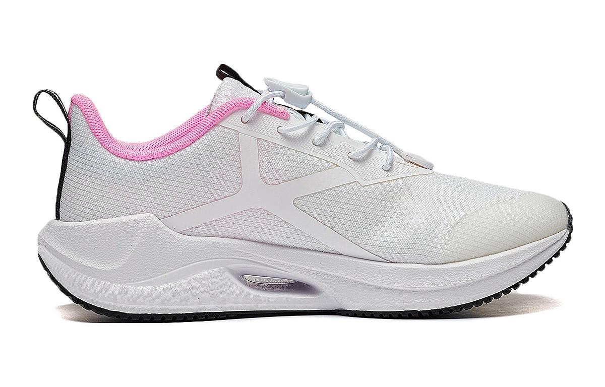 Ультралегкие детские кроссовки YOUNG20 Shock Absorbers Rebound Low Top LINING YOUNG, белый/розовый — фото 2