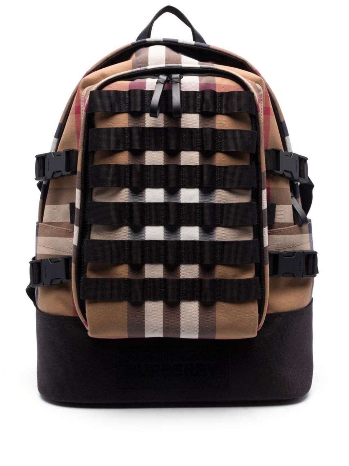 

Burberry рюкзак в клетку, коричневый