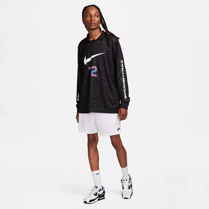 Мужские шорты Nike Club в сетку Futura Flow, белый — фото 3